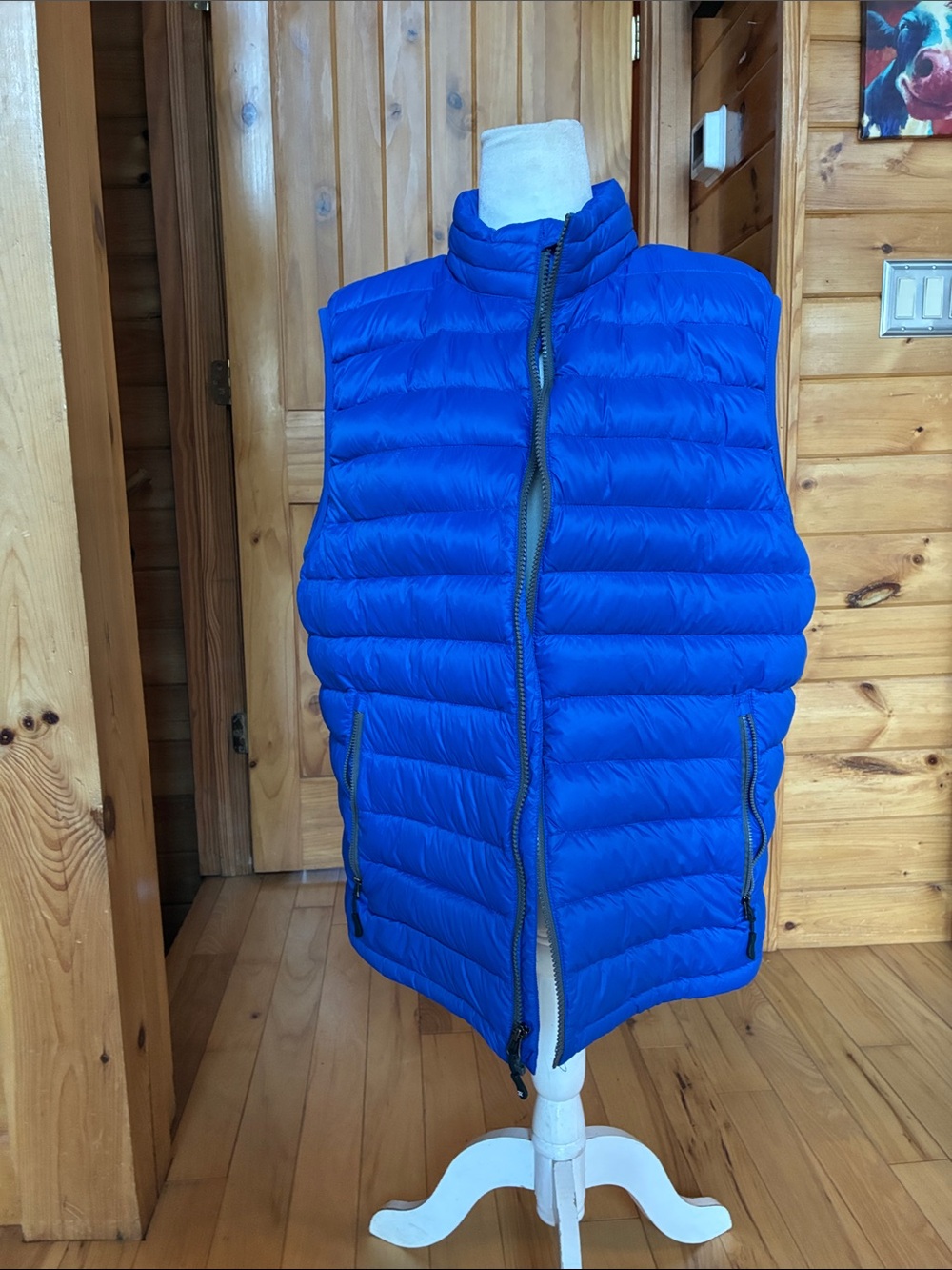 Down packable vest